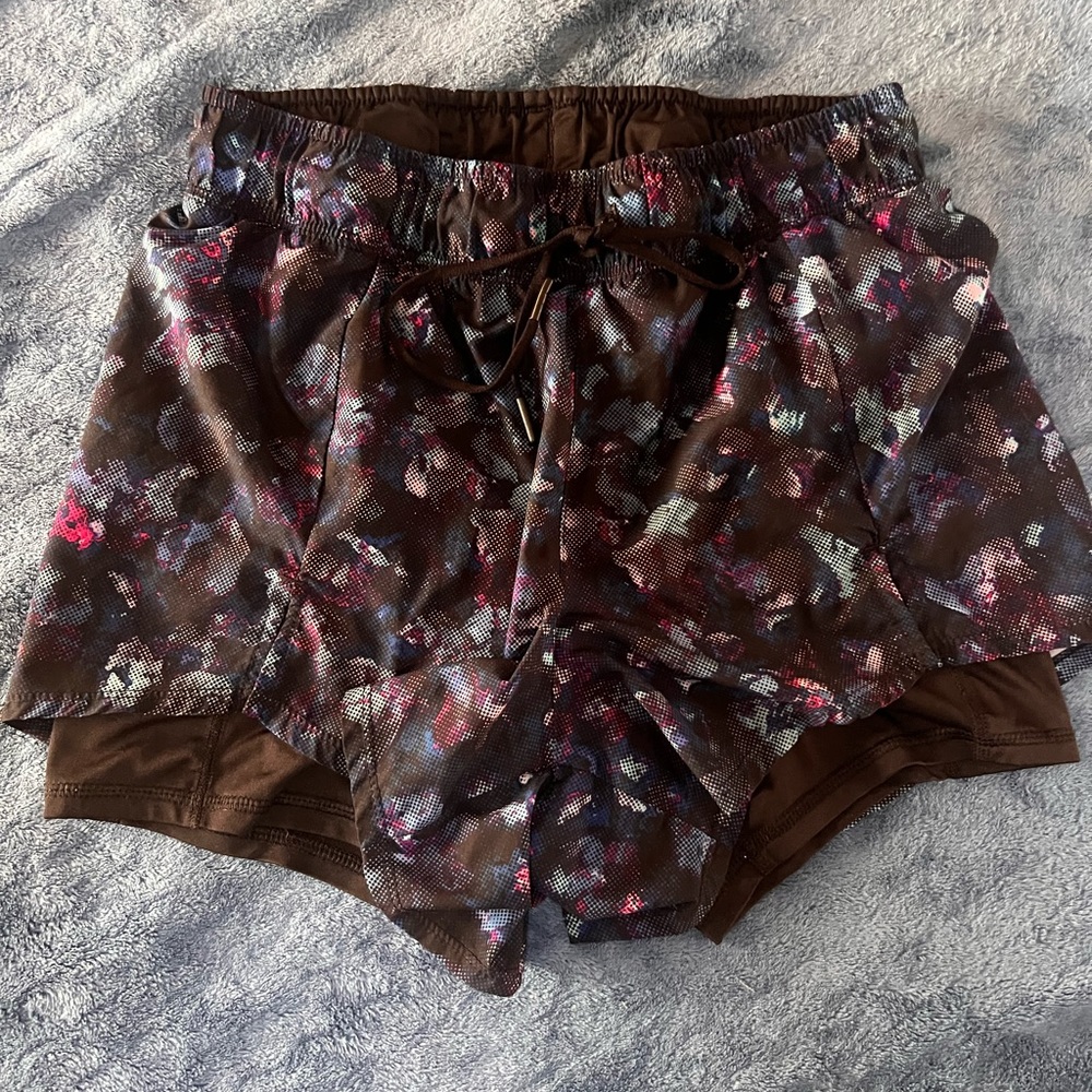 Avia Lined Kaleidoscopic Runner Short